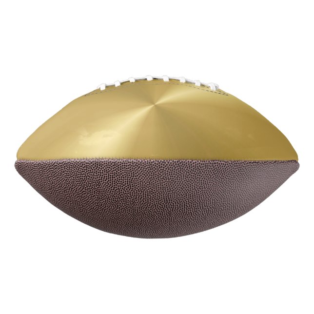 Ballon De Foot Football métal or unique (Tourné à 90°)
