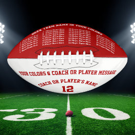 Ballon De Foot Football personnalisé 8 Text Boxes, vos couleurs
