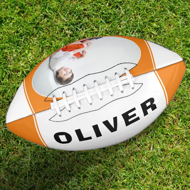 Ballon De Foot Football personnalisé avec nom et photo (Créateur téléchargé)
