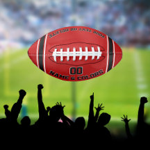 Football personnalisé Votre texte et vos couleurs