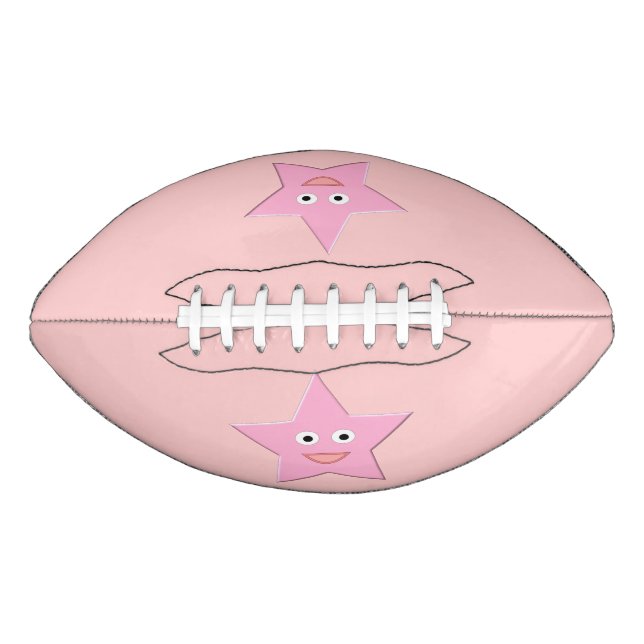 Ballon De Foot Football Rose (Devant)