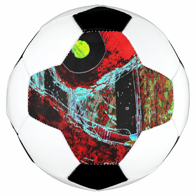 Ballon De Foot Frequency Serpent – Abstract Energy Compact Mirror (Devant)