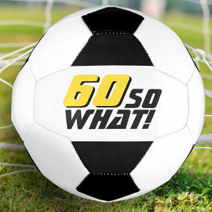Ballon De Foot Funny 60 alors que Citer 60e Anniversaire