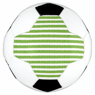 Ballon De Foot Géométrique Vert