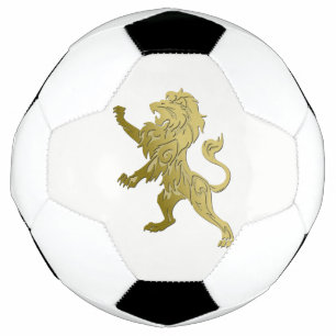 Ballon De Foot Golden Royal Lion