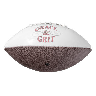 Ballon De Foot Grace & Gris en rose et gris