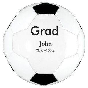 Ballon De Foot grand garçon ajouter nom félicitations date année 