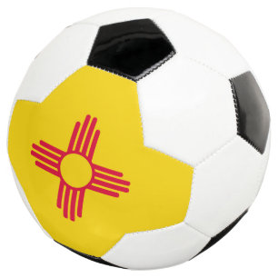 Ballon De Foot Graphique Drapeau de l'état du Nouveau-Mexique dy