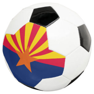 Ballon De Foot Graphique Drapeau dynamique de l'état de l'Arizona