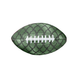 Ballon De Foot Green Snake Serpent Reptile Pattern