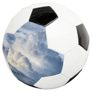 Ballon De Foot Groupe de nuages cumulus