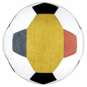Ballon De Foot Grunge drapeau d'État souverain de Roumanie