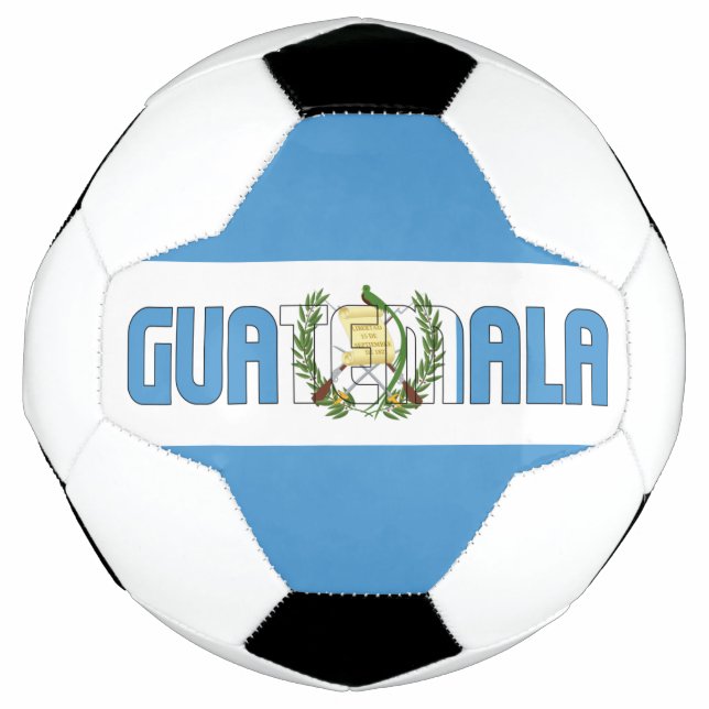 Ballon De Foot Guatemala Drapeau patriotique  (Devant)