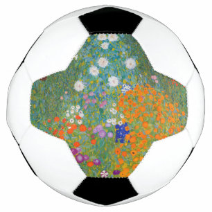 Ballon De Foot Gustav Klimt - Jardin de fleurs