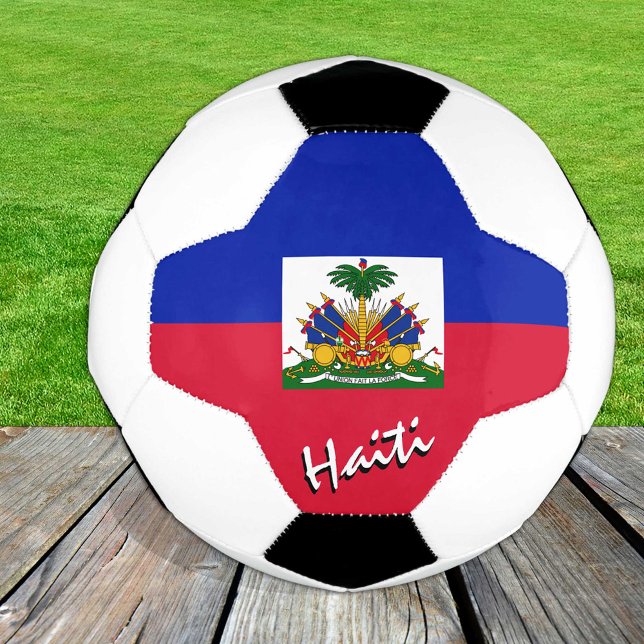 Ballon De Foot Haïti Football & Drapeau haïtien / Sports (Créateur téléchargé)