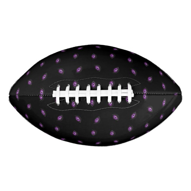 Ballon De Foot Halloween, Yeux Violets, Trucs Ou Traitements, Boi (Devant)