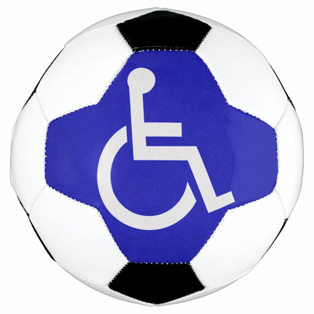 Ballon De Foot Handicapés handicapés (Devant)