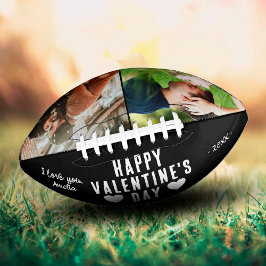 Ballon De Foot Heureuse Sainte-Valentin noir Boyfriend 2 photo