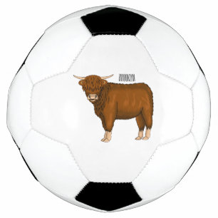 Ballon De Foot Highland cow