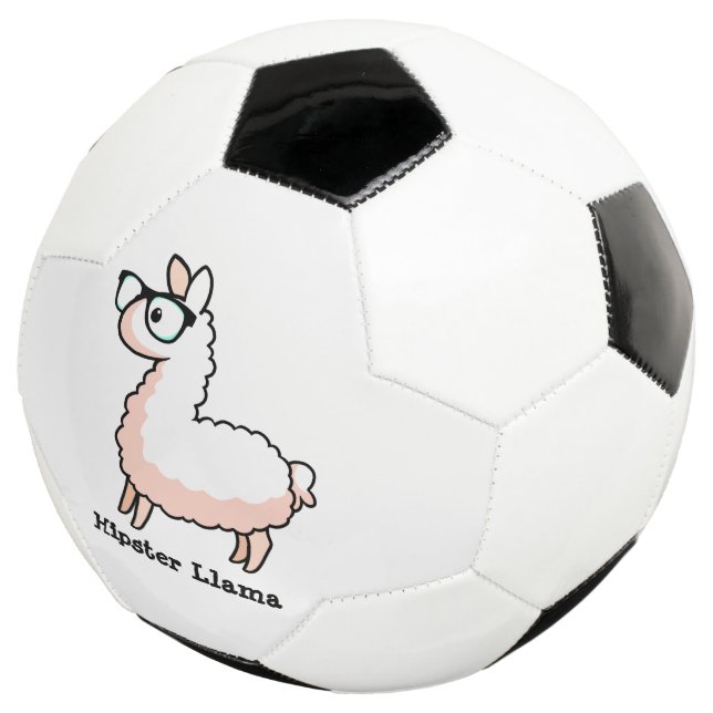 Ballon De Foot Hipster Llama (3/4)