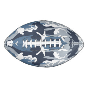 Ballon De Foot Hiver Camouflage bleu neige, Militaire, Armée