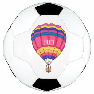 Ballon De Foot Hot air balloon cartoon illustration