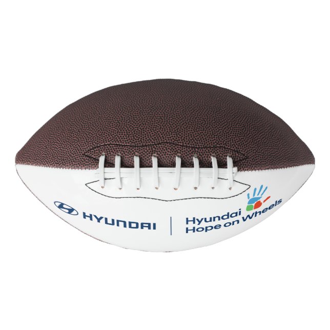 Ballon De Foot Hyundai & Hope on Wheels Paddle (Devant)