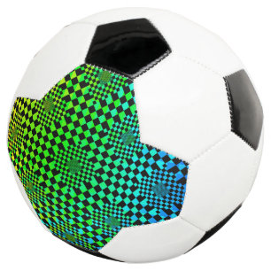 Ballon De Foot Illusion À damiers par Kenneth Yoncich