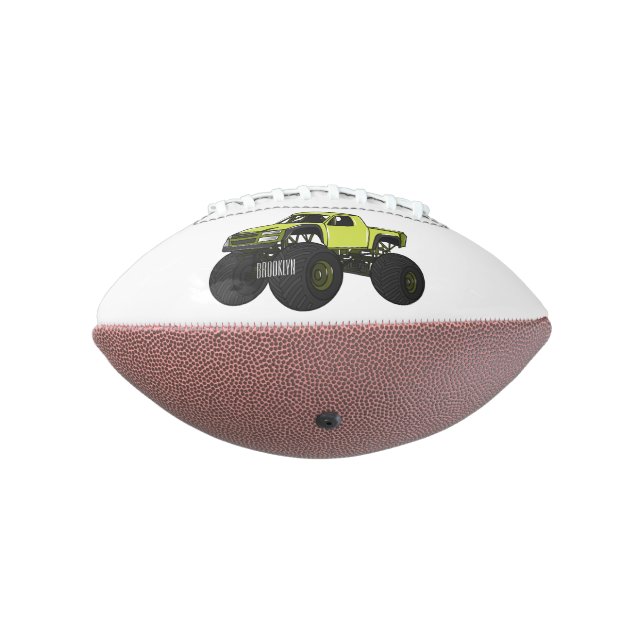 Ballon De Foot Illustration de camion monstre (Tourné à 270°)
