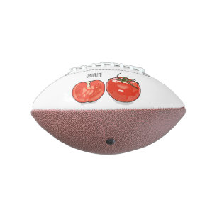 Ballon De Foot Illustration de dessin sur la tomate