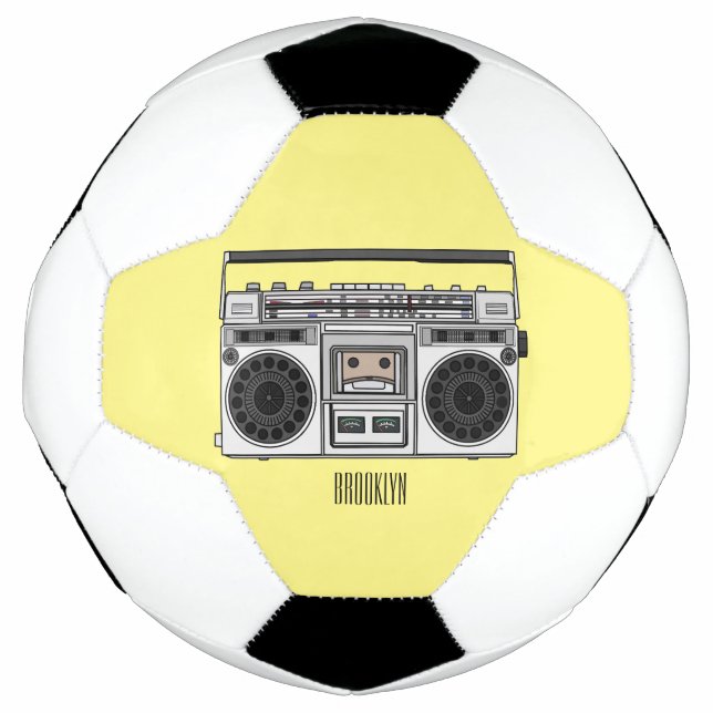 Ballon De Foot Illustration de la bande dessinée radio (Devant)