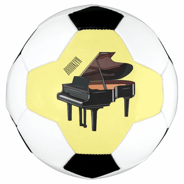 Ballon De Foot Illustration de piano (Devant)
