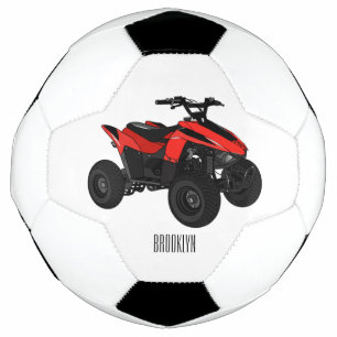 Ballon De Foot Illustration de Quad bike atv