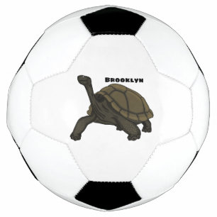 Ballon De Foot Illustration de tortue terrestre des Galapagos