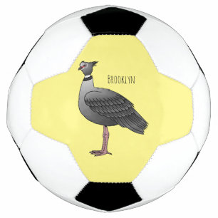 Ballon De Foot Illustration d'oiseau du crieur du sud