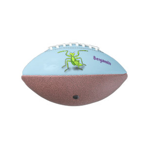 Ballon De Foot Illustration drôle de mante verte en prière