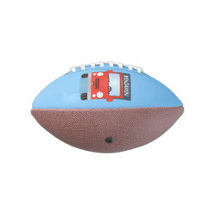 Ballon De Foot Illustration d'un camion kawaii rouge mou