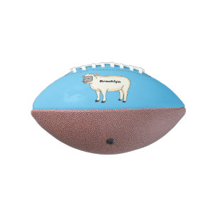 Ballon De Foot Illustration d'un mouton joyeux