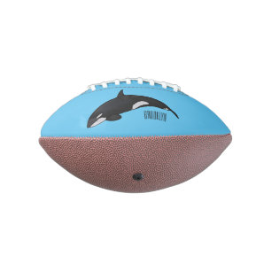 Ballon De Foot Illustration d'une baleine tueuse