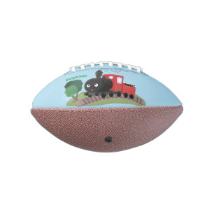 Ballon De Foot Illustration d'une locomotive à vapeur mûre