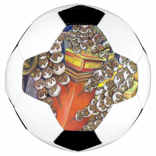 Ballon De Foot Intersection de l'espace et du commerce (Devant)
