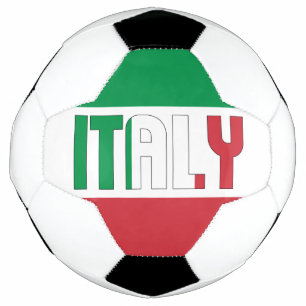 Ballon De Foot Italie Drapeau adorable patriotique