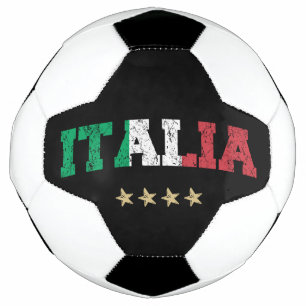 Ballon De Foot Italie maillot de football Fan drapeau italien
