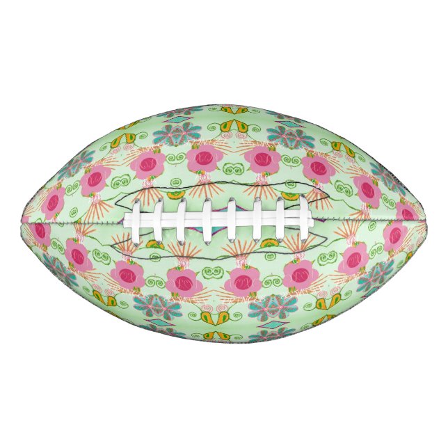 Ballon De Foot Jardin Éclectique Enchantant : Beauté Florale Dive (Devant)