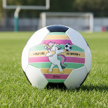 Jouer comme et Unicorn Retro Soccer Dabbing Unicor