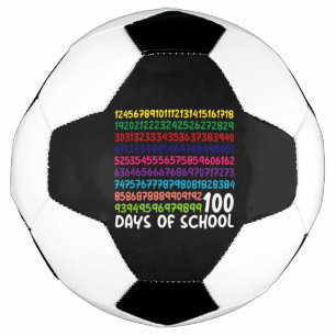 Ballon De Foot Jour des 100 nombres de mathématiques à l'école po