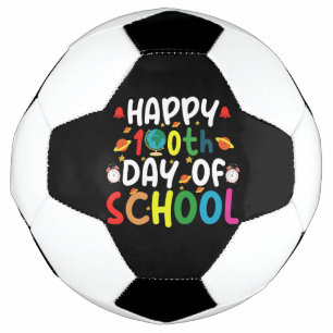 Ballon De Foot Joyeux 100e jour de l'enseignant étudiant