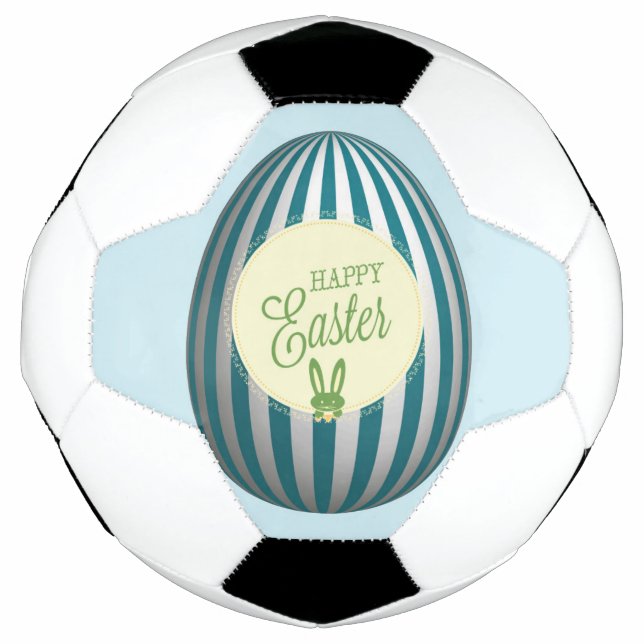 Ballon De Foot Joyeux bal de football de Pâques (Devant)