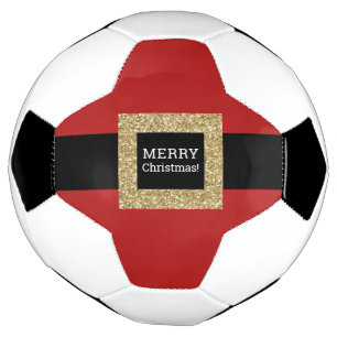 Ballon De Foot Joyeux Noël Père Noël Suit Custom