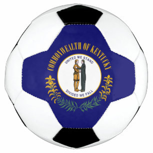 Ballon De Foot Kentucky : Drapeau d'État américain du Commonwealt